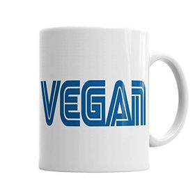 Baskı Dükkanı KB4355 Vegan Para Gamers Porselen Kupa Bardak