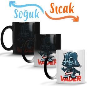 Baskı Dükkanı KB4359 Vader Porselen Kupa Bardak