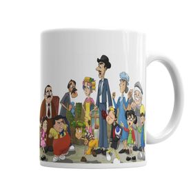 Baskı Dükkanı KB4372 Turma Do Chaves Porselen Kupa Bardak