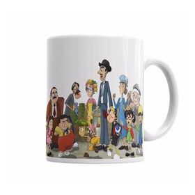 Baskı Dükkanı KB4372 Turma Do Chaves Porselen Kupa Bardak