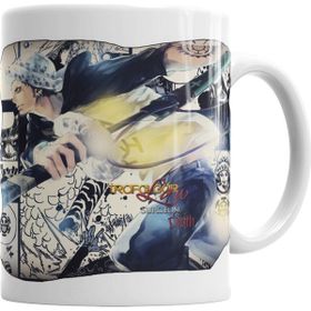 Baskı Dükkanı KB4381 Trafalgar Law One Piece Porselen Kupa Bardak