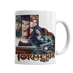 Baskı Dükkanı KB4384 Tormenta Rpg Revolta Dos Tres Porselen Kupa Bardak