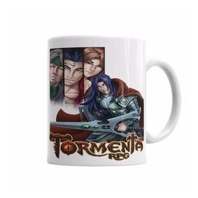 Baskı Dükkanı KB4384 Tormenta Rpg Revolta Dos Tres Porselen Kupa Bardak