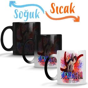 Baskı Dükkanı KB4392 Tohyo Ghoul Anime Ken Kaneki Porselen Kupa Bardak