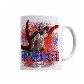 Baskı Dükkanı KB4392 Tohyo Ghoul Anime Ken Kaneki Porselen Kupa Bardak