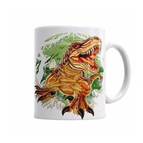 Baskı Dükkanı KB4394 Tiranossaurus Rex T Rex Porselen Kupa Bardak