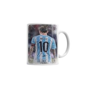 Baskı Dükkanı KB4407 Argentina De Messi Porselen Kupa Bardak