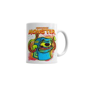 Baskı Dükkanı KB4410 Arcade Monster Porselen Kupa Bardak