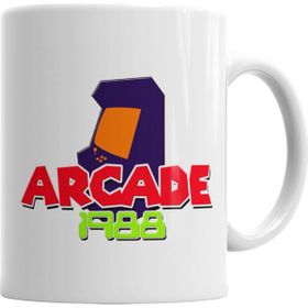 Baskı Dükkanı KB4411 Atari Nostalji Arcade 1988 Atari Porselen Kupa Bardak