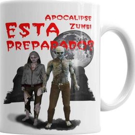 Baskı Dükkanı KB4418 Apocalipse Zumbi Porselen Kupa Bardak