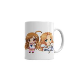 Baskı Dükkanı KB4422 Anime Chibi Porselen Kupa Bardak