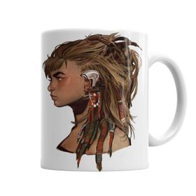 Baskı Dükkanı KB4443 Aloy Side Horizon Zero Dawn Porselen Kupa Bardak