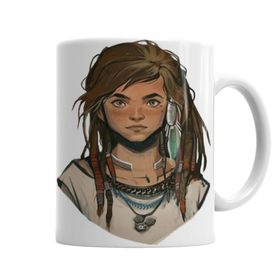 Baskı Dükkanı KB4445 Aloy Horizon Zero Dawn Porselen Kupa Bardak