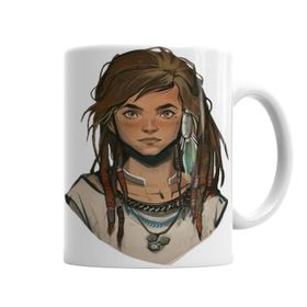 Baskı Dükkanı KB4445 Aloy Horizon Zero Dawn Porselen Kupa Bardak