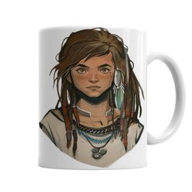 Baskı Dükkanı KB4445 Aloy Horizon Zero Dawn Porselen Kupa Bardak