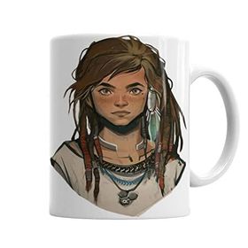 Baskı Dükkanı KB4445 Aloy Horizon Zero Dawn Porselen Kupa Bardak