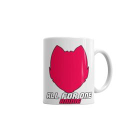 Baskı Dükkanı KB4449 All Forone Anime Rosa Porselen Kupa Bardak