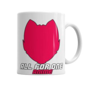 Baskı Dükkanı KB4449 All Forone Anime Rosa Porselen Kupa Bardak