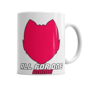 Baskı Dükkanı KB4449 All Forone Anime Rosa Porselen Kupa Bardak