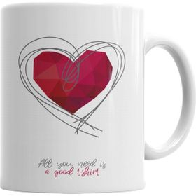 Baskı Dükkanı KB4450 All You Need Porselen Kupa Bardak