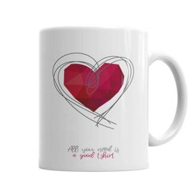 Baskı Dükkanı KB4450 All You Need Porselen Kupa Bardak