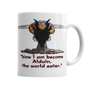 Baskı Dükkanı KB4455 Alduin The World Eater Porselen Kupa Bardak