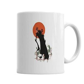 Baskı Dükkanı KB4461 Aku Samurai Jack Porselen Kupa Bardak