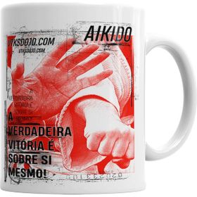 Baskı Dükkanı KB4464 Aıkıdo Poster Porselen Kupa Bardak
