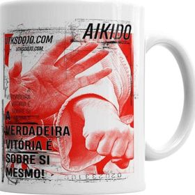 Baskı Dükkanı KB4464 Aıkıdo Poster Porselen Kupa Bardak