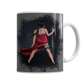 Baskı Dükkanı KB4476 Ada Wong Resident Evil Onesie Porselen Kupa Bardak