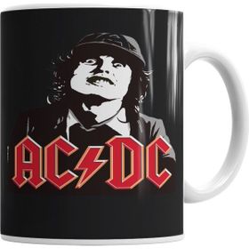 Baskı Dükkanı KB4478 Ac Dc Angus Young Porselen Kupa Bardak