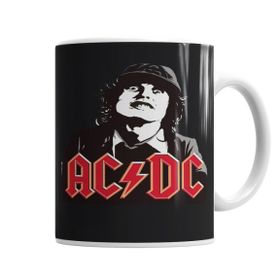 Baskı Dükkanı KB4478 Ac Dc Angus Young Porselen Kupa Bardak