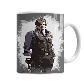 Baskı Dükkanı KB4484 A Tribute To Leon Kennedy Onesie Porselen Kupa Bardak
