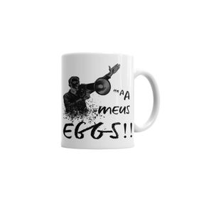 Baskı Dükkanı KB4485 Aaa Meus Egg Porselen Kupa Bardak