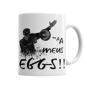 Baskı Dükkanı KB4485 Aaa Meus Egg Porselen Kupa Bardak