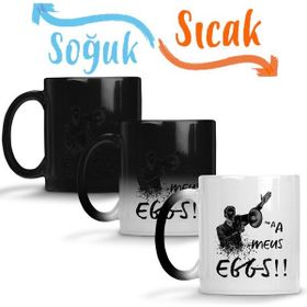 Baskı Dükkanı KB4485 Aaa Meus Egg Porselen Kupa Bardak