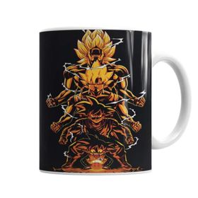 Baskı Dükkanı KB4490 A Melhor Estampa Do Goku Porselen Kupa Bardak