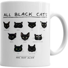 Baskı Dükkanı KB4498 11 Tane Kedi Cats Porselen Kupa Bardak