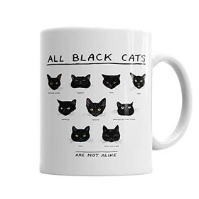 Baskı Dükkanı KB4498 11 Tane Kedi Cats Porselen Kupa Bardak