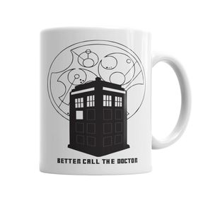 Baskı Dükkanı KB4504 Better Call The Doctor Porselen Kupa Bardak
