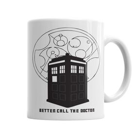 Baskı Dükkanı KB4504 Better Call The Doctor Porselen Kupa Bardak