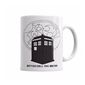 Baskı Dükkanı KB4504 Better Call The Doctor Porselen Kupa Bardak