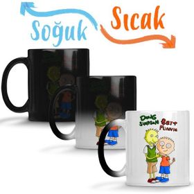 Baskı Dükkanı KB4538 Bart Funnie E Doug Simpson Porselen Kupa Bardak