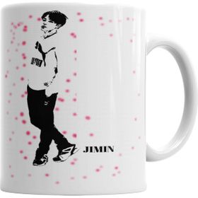 Baskı Dükkanı KB4550 Bagtan Boys Army Jimin Porselen Kupa Bardak