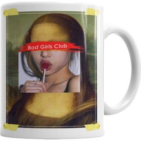 Baskı Dükkanı KB4552 Bad Girls Club Monalisa Porselen Kupa Bardak