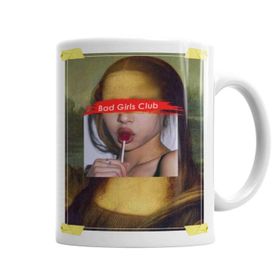 Baskı Dükkanı KB4552 Bad Girls Club Monalisa Porselen Kupa Bardak