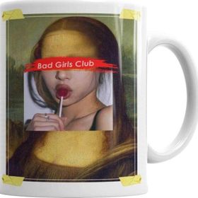 Baskı Dükkanı KB4552 Bad Girls Club Monalisa Porselen Kupa Bardak