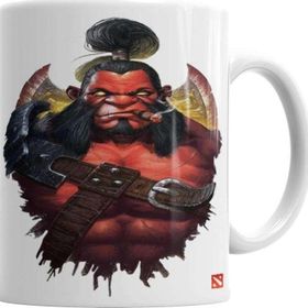 Baskı Dükkanı KB4558 Axe Dota 2 Porselen Kupa Bardak