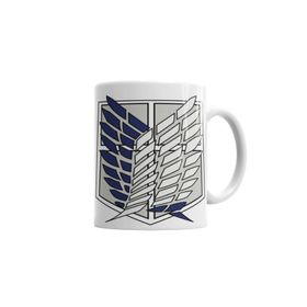 Baskı Dükkanı KB4571 Attack On Titan Anime Mikasa Levi Eren Dev Shingeki Kupa Bardak