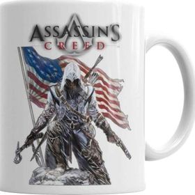 Baskı Dükkanı KB4589 Assassin Porselen Kupa Bardak
